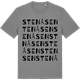 Mid Heather Gray t-shirt med Stenåsen ordlek t-shirt