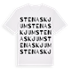 Stenaskjum ordlek t-shirt