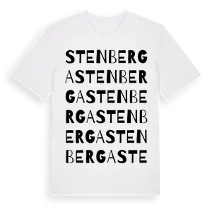 Stenberga ordlek t-shirt – ekologisk bomull t-shirt från Pinshirt