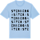 Blue Soul t-shirt med Stenberga säteri ordlek t-shirt