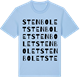 Blue Soul t-shirt med Stenbolet ordlek t-shirt