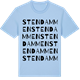 Blue Soul t-shirt med Stendammen ordlek t-shirt