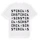 Stenekasen ordlek t-shirt