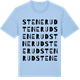 Blue Soul t-shirt med Stenerud ordlek t-shirt