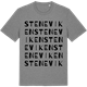 Mid Heather Gray t-shirt med Steneviken ordlek t-shirt