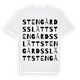 Stengårdsslätt ordlek t-shirt
