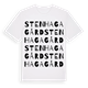 Stenhaga Gård ordlek t-shirt