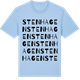 Blue Soul t-shirt med Stenhagen ordlek t-shirt