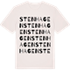 Vintage White t-shirt med Stenhagen ordlek t-shirt