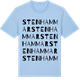 Blue Soul t-shirt med Stenhammar ordlek t-shirt