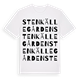Stenkällegården ordlek t-shirt