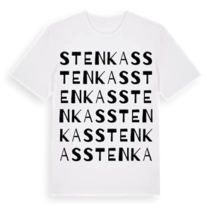 Stenkas ordlek t-shirt – ekologisk bomull t-shirt från Pinshirt