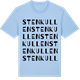 Blue Soul t-shirt med Stenkullen ordlek t-shirt