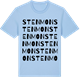 Blue Soul t-shirt med Stenmon ordlek t-shirt