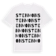 Stenmon ordlek t-shirt