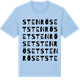 Blue Soul t-shirt med Stenröset ordlek t-shirt