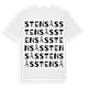 White t-shirt med Stensås ordlek t-shirt