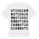 Stenseröd ordlek t-shirt