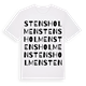 Stensholmen ordlek t-shirt