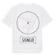 White t-shirt med Stensjö t-shirt