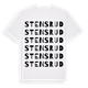Stensrud ordlek t-shirt