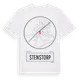 White t-shirt med Stenstorp t-shirt