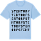 Blue Soul t-shirt med Stentorp ordlek t-shirt