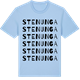 Blue Soul t-shirt med Stenunga ordlek t-shirt