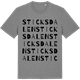Mid Heather Gray t-shirt med Sticksdalen ordlek t-shirt