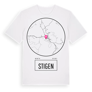 Stigen t-shirt – ekologisk bomull t-shirt från Pinshirt
