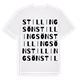 Stillingsön ordlek t-shirt