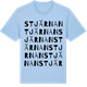 Blue Soul t-shirt med Stjärnan ordlek t-shirt