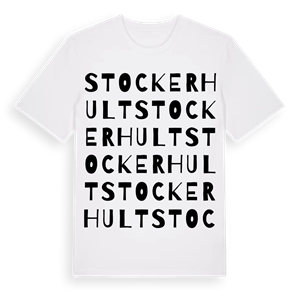 Stockerhult ordlek t-shirt – ekologisk bomull t-shirt från Pinshirt