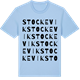 Blue Soul t-shirt med Stockevik ordlek t-shirt