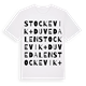 Stockevik + Duvedalen ordlek t-shirt