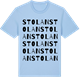 Blue Soul t-shirt med Stolan ordlek t-shirt
