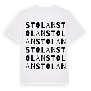 Stolan ordlek t-shirt – ekologisk bomull t-shirt från Pinshirt