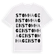 Stomhagen ordlek t-shirt