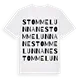 Stommelunnane ordlek t-shirt