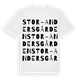 Stor-Andersgården ordlek t-shirt