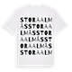 Stora Almås ordlek t-shirt