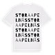 Stora Apelnäs ordlek t-shirt