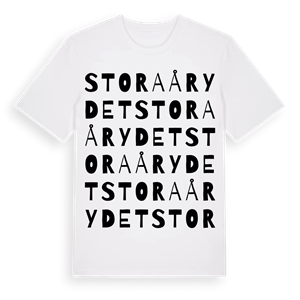 Stora Årydet ordlek t-shirt – ekologisk bomull t-shirt från Pinshirt