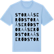 Blue Soul t-shirt med Stora Åseröd ordlek t-shirt