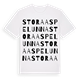 Stora Aspelunna ordlek t-shirt