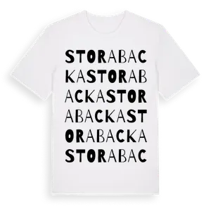 Stora Backa ordlek t-shirt – ekologisk bomull t-shirt från Pinshirt