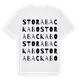 Stora Backabo ordlek t-shirt