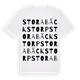 Stora Bäckstorp ordlek t-shirt