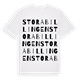 Stora Billingen ordlek t-shirt
