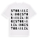 Stora Blekinge ordlek t-shirt